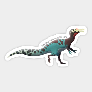 Khok Kruat Spinosaurid SM-KK 14 Sticker